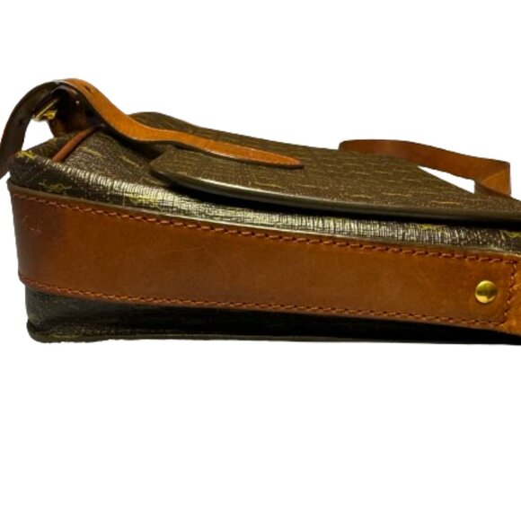 Saint Laurent MONOGRAMME MEDIUM SATCHEL IN CASSANDRE CANVAS AND SMOOTH LEATHER - Picture 15 of 16